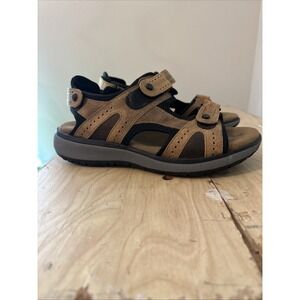 SAS Men's, Maverick Sandal‎ Brown 8 1/2 Wide MAVERICK STA Brown BLEND